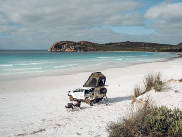 Adventure Rentals Toyota Hilux 4WD Camper, Vehicle Image