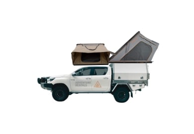 Adventure Toyota Hilux 4WD Camper Dual RTT