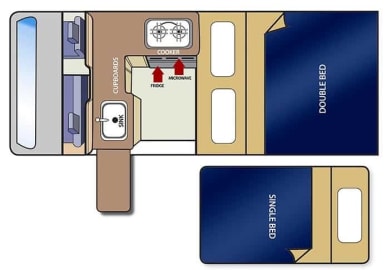 Travellers Autobarn Hitop Campervan