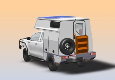 Redsands 2 Personen The Wanderer "Outback" 4WD Camper