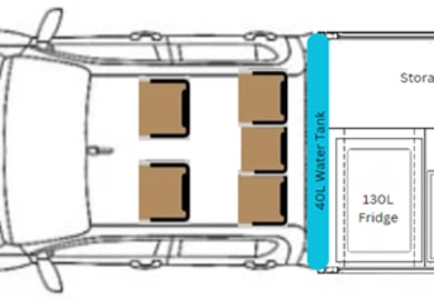 Adventure Toyota Hilux 4WD Camper