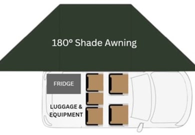 Adventure Toyota Prado 4WD Camper