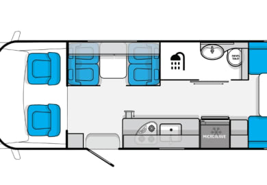 Let's Go Jayco 5 Bett Excursion