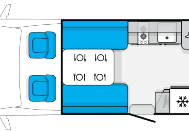 Let's Go Jayco 2 Bett Roamer