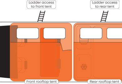 Apollo 4WD Overland Camper
