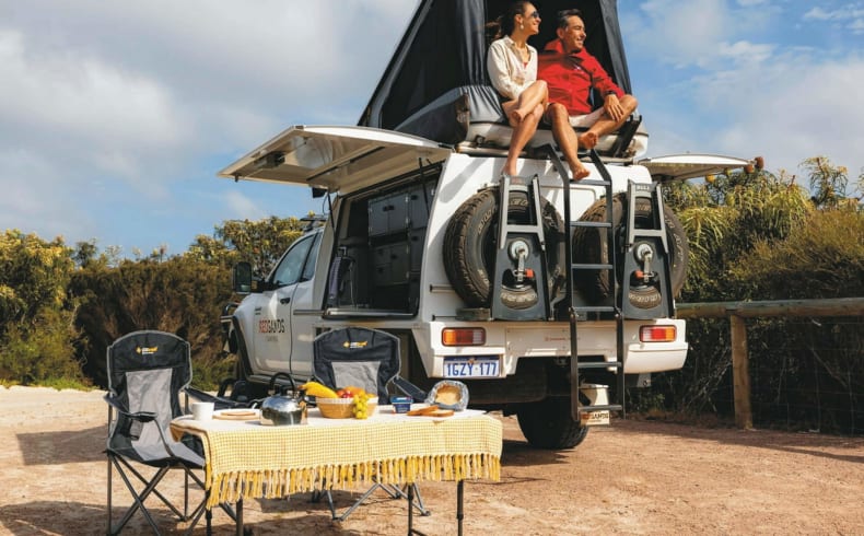 Redsands Campers 2 Personen 4WD Camper, Vehicle Image