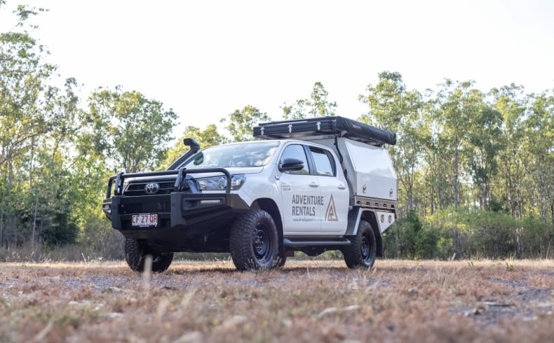 Adventure Rentals Toyota Hilux 4WD Camper, Vehicle Image