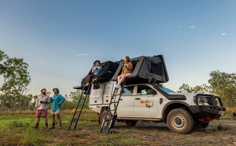 Britz Rentals 4WD Warrior, Vehicle Image