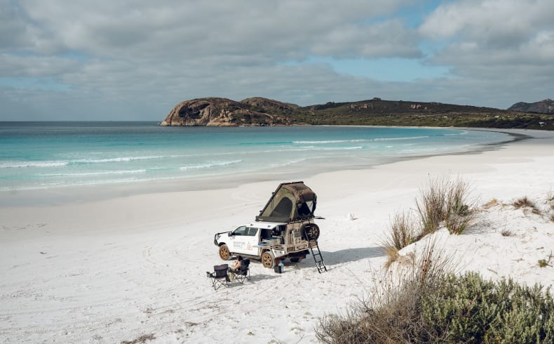 Adventure Rentals Toyota Hilux 4WD Camper, Vehicle Image